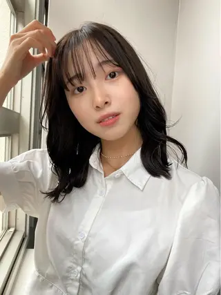 ミディアム カラー アレンジ指名 no.1✨ｈａｋｏのヘアスタイル