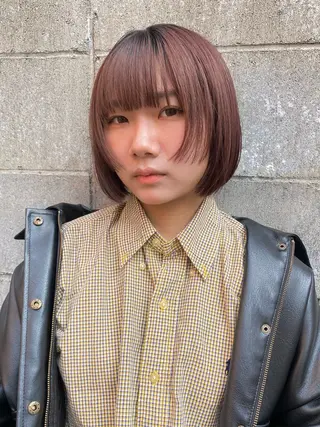 ショート 小日向 沙織のヘアスタイル