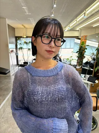 ショート カラー sakura🌸 レイヤー/韓国ヘアのヘアスタイル