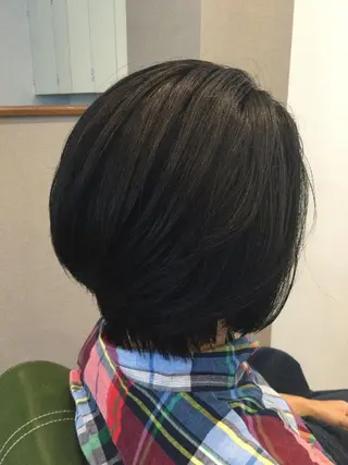 ミディアム 【gene 高円寺】 成沢　仁臣のヘアスタイル