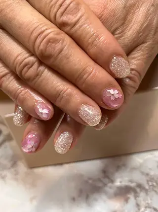 ショート nail&eyelash   NICO所属・KINUGASA YUKAのネイルデザイン