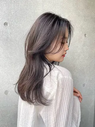セミロング 艶モテヘア 🎀himari🎀のヘアスタイル