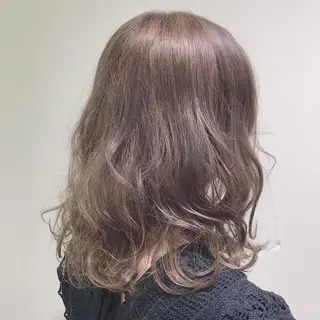 ミディアム カラー * 透明感カラー c h i h o *のヘアスタイル