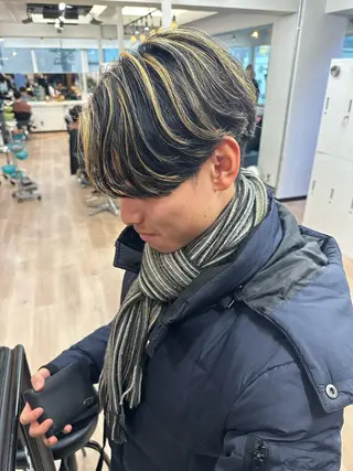 ショート カラー メンズ 🌈新田 みどり🌈のヘアスタイル