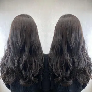 ロング カラー tocca 💜石田愛結💜のヘアスタイル