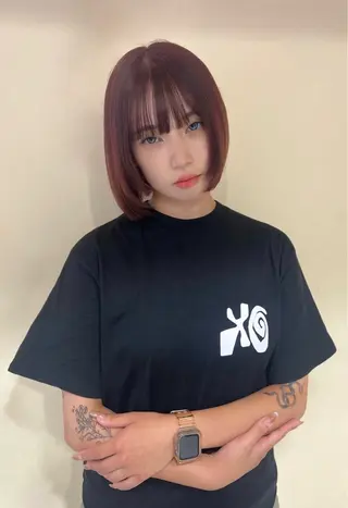 カラー カット/ストレート /🌺ayane🌺のヘアスタイル