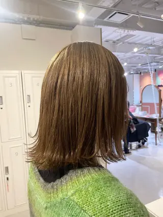 ミディアム 和田 真依のヘアスタイル