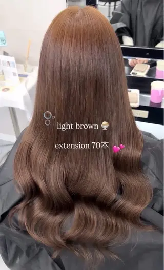 ロング カラー 🎀ハイトーン. 難波.RISA🎀のヘアスタイル