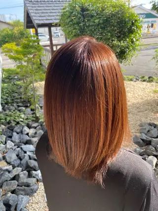 セミロング topstylist 遠山康兵のヘアスタイル