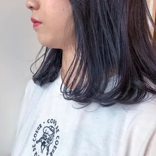 ミディアム 尾籠 美幸 (オゴモリ ミユキ)のヘアスタイル