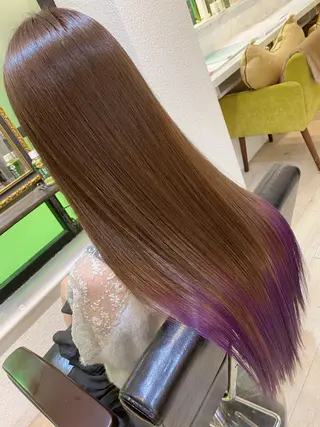 カラー 髪質改善カラー特化 ルイス奈良のヘアスタイル
