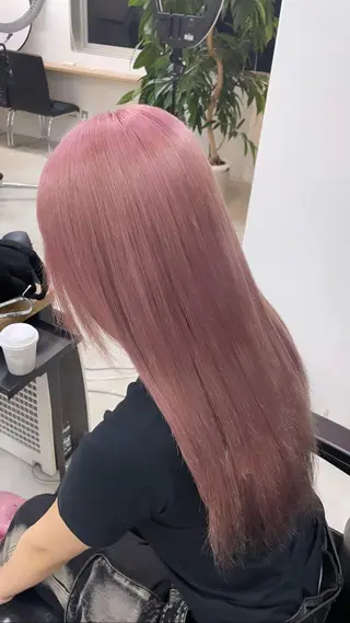 ロング カラー 沖見 颯斗のヘアスタイル