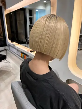 ミディアム カラー パーマ ヘアアレンジ メンズ 堀井 凌平のヘアスタイル