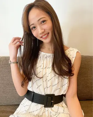 セミロング 自由が丘 艶髪美容師✨生板🌿のヘアスタイル