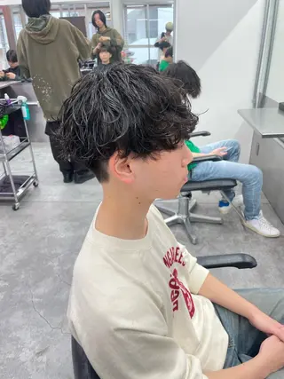 パーマ メンズ 町田エリアＮｏ．１/ パーマ特化/太田京希のヘアスタイル