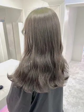 ロング 💍大人デザイン /ハイトーン♡リクトのヘアスタイル