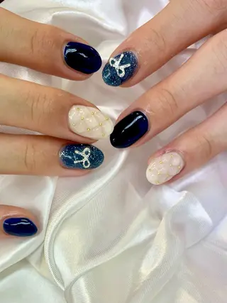 ネイル のらねこ所属・のらねこ🐈⬛🎀 yuriaのネイルデザイン