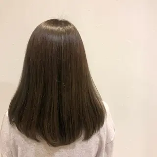 ロング カラー 森 邑奈のヘアスタイル