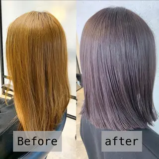 ミディアム カラー サイドバング 🇰🇷沼田　拓斗のヘアスタイル