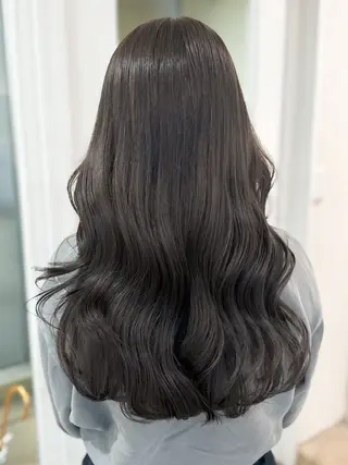 ロング 韓国アイドルヘア🤍 nanako🦋のヘアスタイル