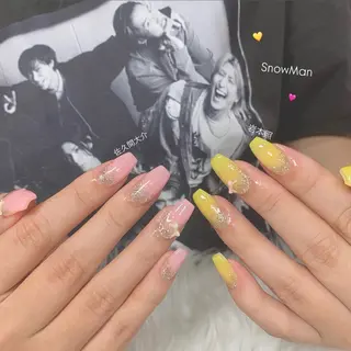 ネイル La neige* yuki 🥯🍑のネイルデザイン