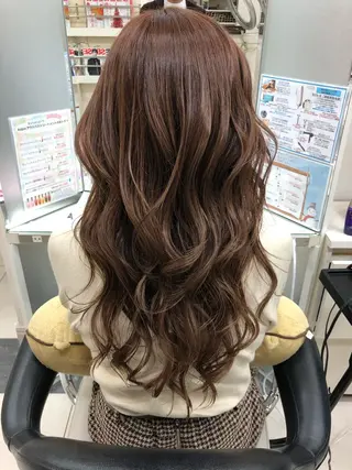 ロング カラー 渕向 克海のヘアスタイル