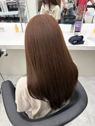 カラー ARISA/縮毛矯正 /艶髪カラー♡のヘアスタイル