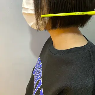 ショート 🪐SOURCE 塚口　シマブクロ🪐のヘアスタイル