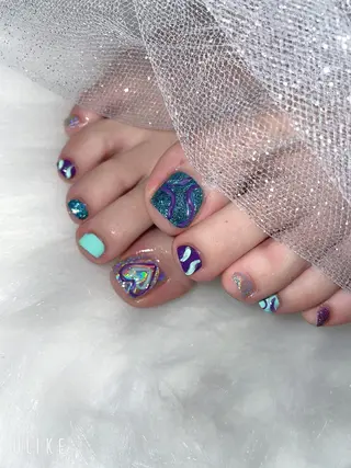 ネイル 高草木 桃香のネイルデザイン