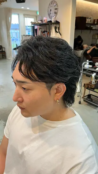 メンズ メンズ指名No.1/ パーマ特化/白木壱崇のヘアスタイル