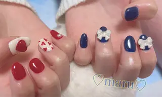 ネイル まるみ ♡のネイルデザイン