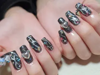 ネイル 💜bora .のネイルデザイン