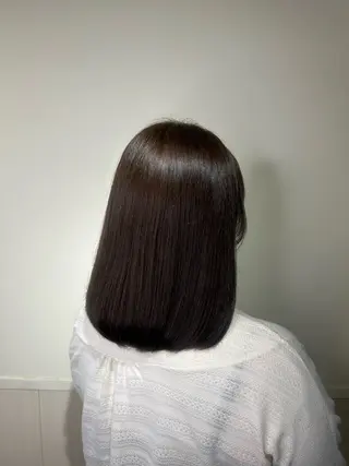 ミディアム カラー 時田 羽美のヘアスタイル