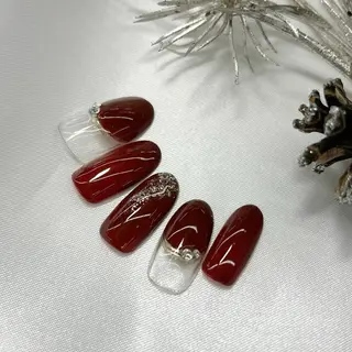 ネイル ⭐︎休業中の練習⭐︎ JNA認定講師髙橋のネイルデザイン