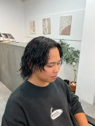 メンズ 前 侃太のヘアスタイル