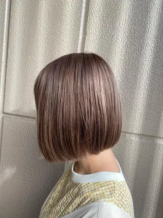 ショート カラー 銀座⚜️【脱白髪染め 美髪矯正】トグチのヘアスタイル