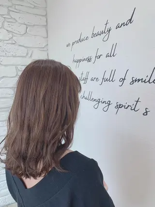 カラー 加藤 菜々香のヘアスタイル