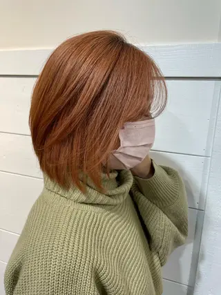 ミディアム カラー 足立 悠輔のヘアスタイル