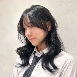 セミロング 透明感カラー/ トリートメント🌷のヘアスタイル