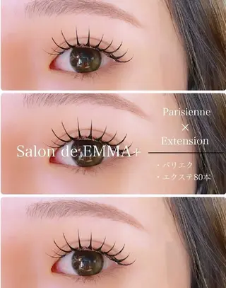 マツエク・マツパ EMMA plus．のマツエク・マツパデザイン