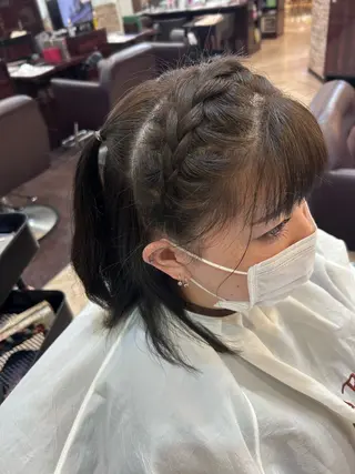 ミディアム インナーカラー/池袋 /るかのヘアスタイル