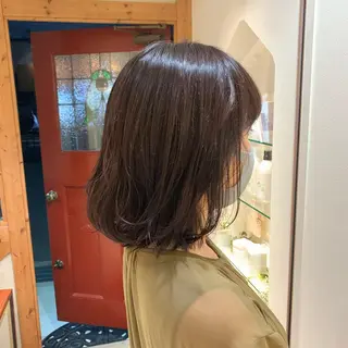 ミディアム 組藤 沙奈のヘアスタイル
