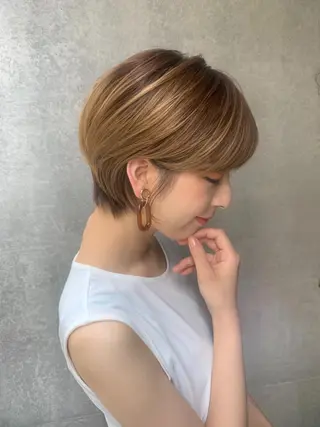 ショート 紺野紘三 /韓国/ショートのヘアスタイル