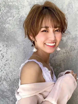 ショート NeiRo 北千住 ユリのヘアスタイル