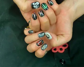 ネイル 安藤 彩乃のネイルデザイン