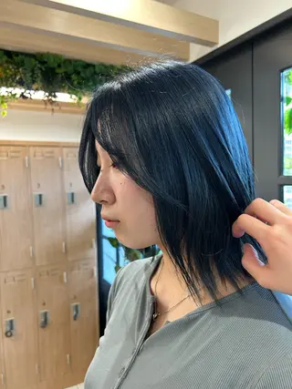 ミディアム 🍒透明感カラー mutsuki🍒のヘアスタイル