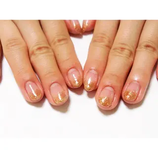 ネイル 痛ネイル/ワンホン/ フィルイン/長さだしのネイルデザイン