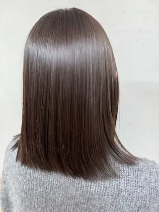 ミディアム パーマ/ハイトーン /吉田眞のヘアスタイル