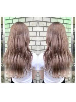 ロング カラー ブリーチ/髪質改善 🍊店長MASAKiのヘアスタイル