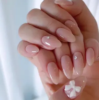 カラー ネイル UniqueNail 長さだし専門店のネイルデザイン